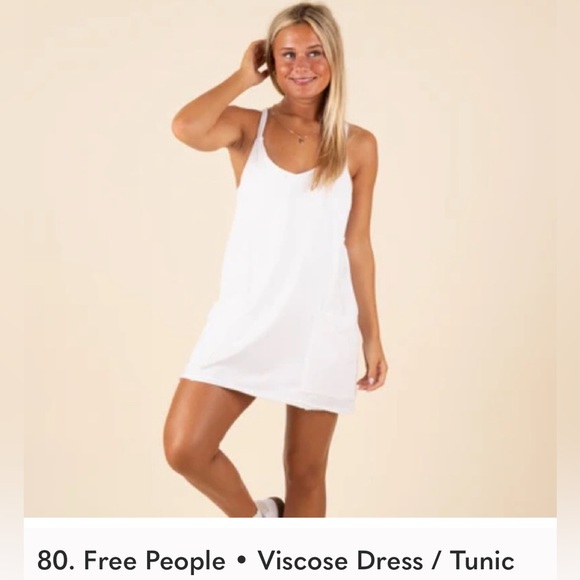 Free People Dresses & Skirts - NWOT Free People mini slip dress. Super soft, adjustable straps